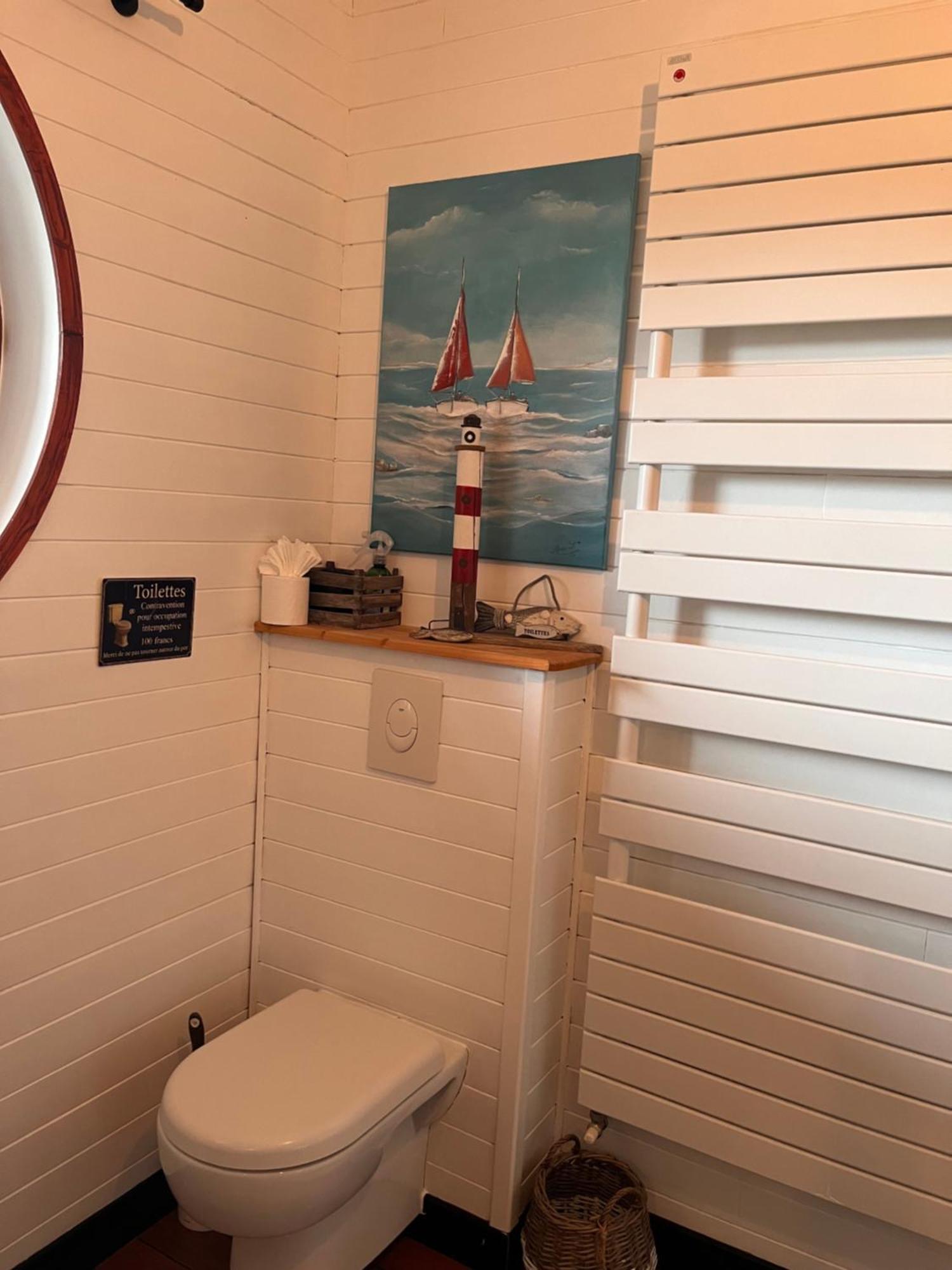 La Maison Bateau Au Bord De Mer Guissény Dış mekan fotoğraf